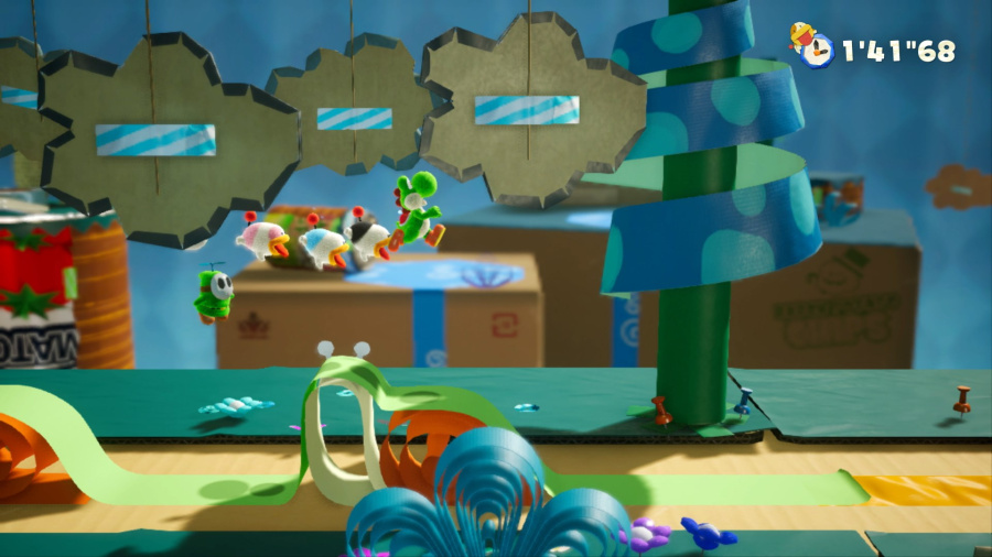 Yoshi's Crafted World Screenshot