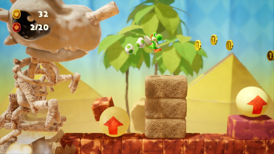 Yoshi's Crafted World Screenshot