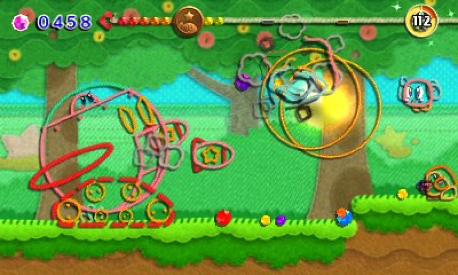 Kirby's Extra Epic Yarn Screenshot