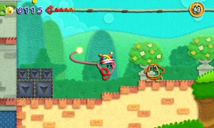 Kirby's Extra Epic Yarn Screenshot