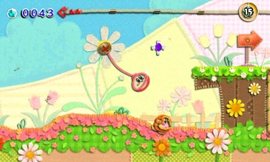 Kirby's Extra Epic Yarn Screenshot