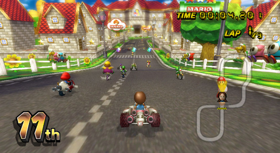 Mario Kart Wii Screenshot