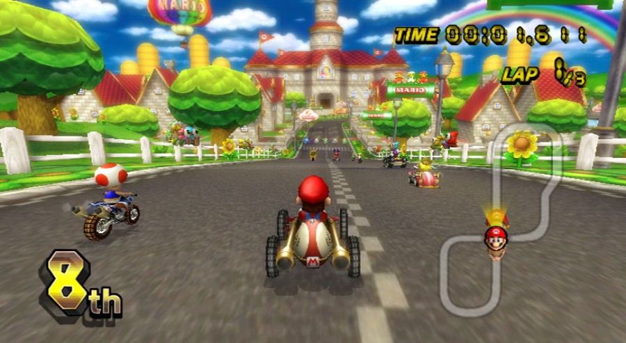 Mario Kart Wii Screenshot