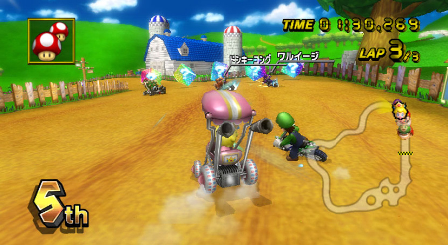 Mario Kart Wii Screenshot