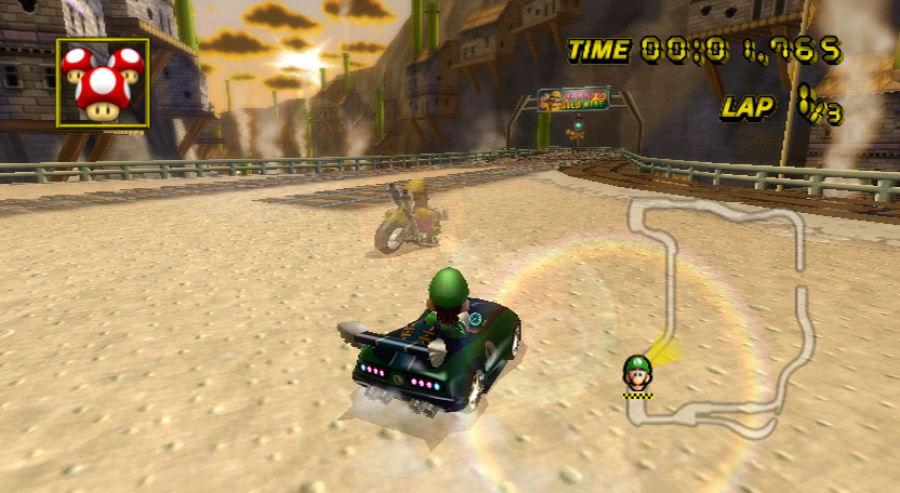 Mario Kart Wii Screenshot