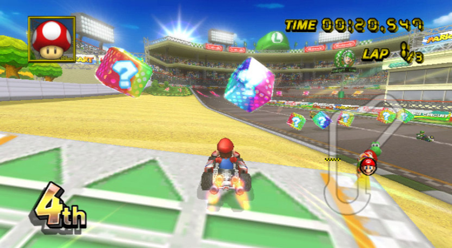 Mario Kart Wii Screenshot