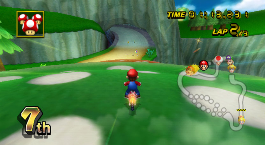 Mario Kart Wii Screenshot