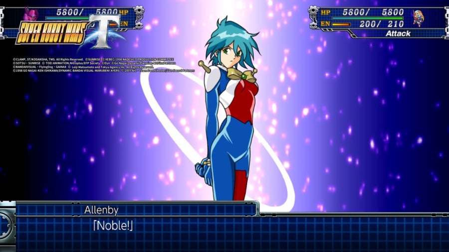 Super Robot Wars T Screenshot