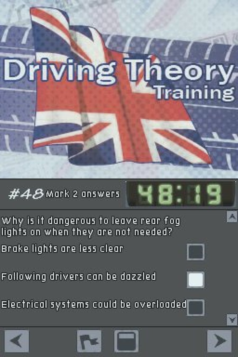 Driving Theory Training Screenshot